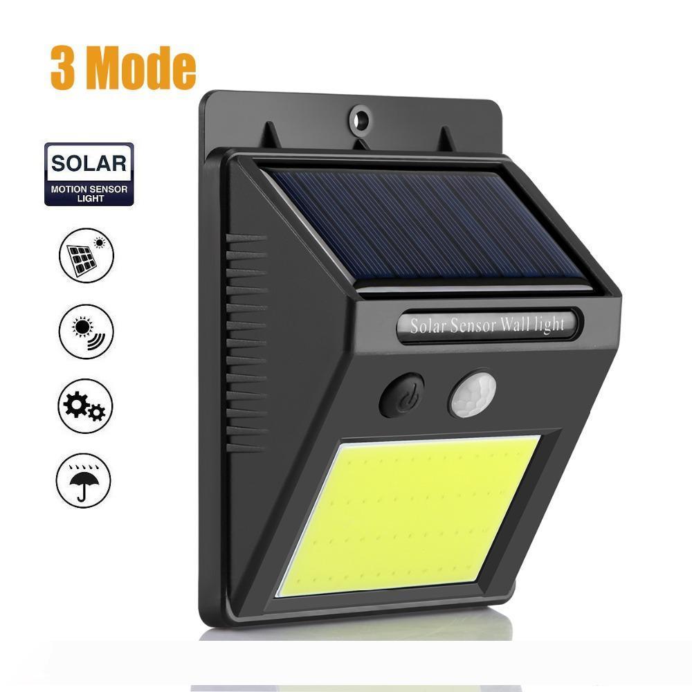 

3 Mode 48 LED Solar Lights for Garden Decoration Human Infrared PIR Motion Sensor Wall Lamp Security Outdoor Lighting Waterproof