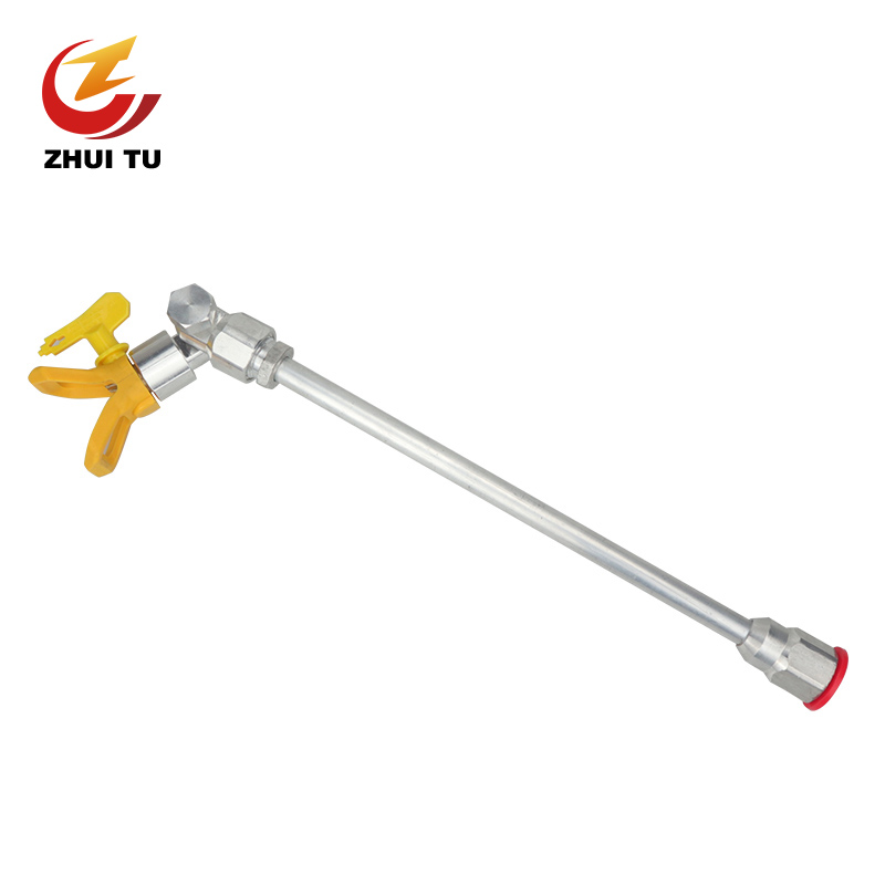 

30cm Sprayer Extension Rod Airless Paint Spray Gun Tip Extension Pole Rod Alloy Tool Universal Head For Spraying Machine