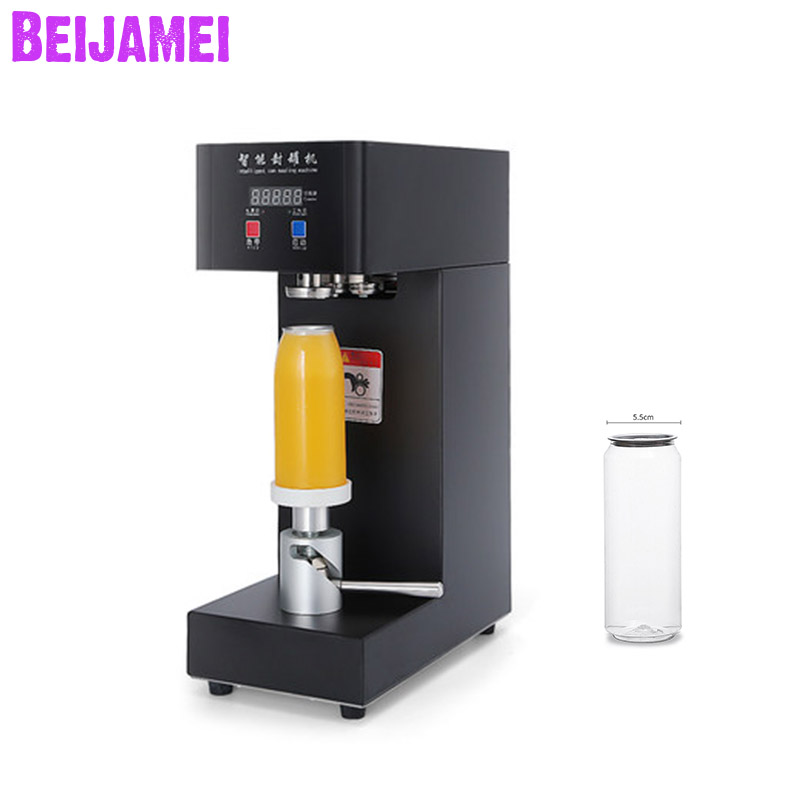 

BEIJAMEI Commercial cans sealer machine milk tea coffee drink bottle sealing cup Beverage can seamer
