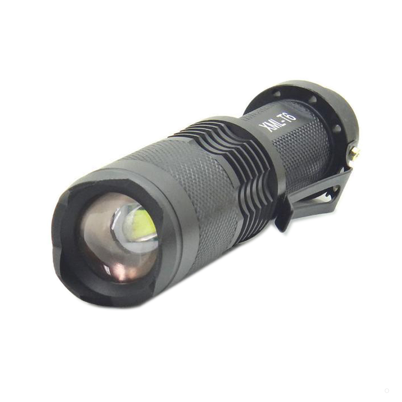 

T6 18650 battery 1200 lumens flash light 5 switch modes rescuing patrolling caving torch