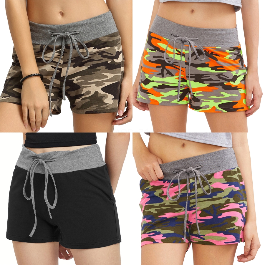 ripped camo shorts