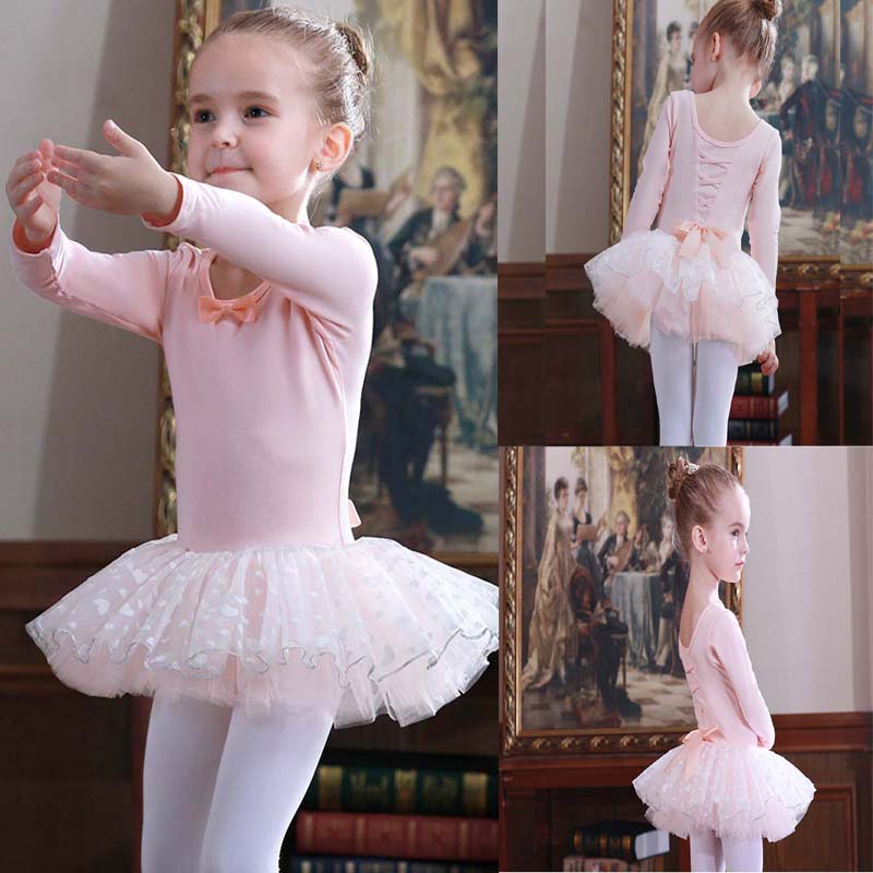 

Classical Ballet Tutu Dancewear 2-9 Years Girls Ballet Clothes Costumes Toddler Leotard Professional Tutus Ballerina Dress Kids, Pink