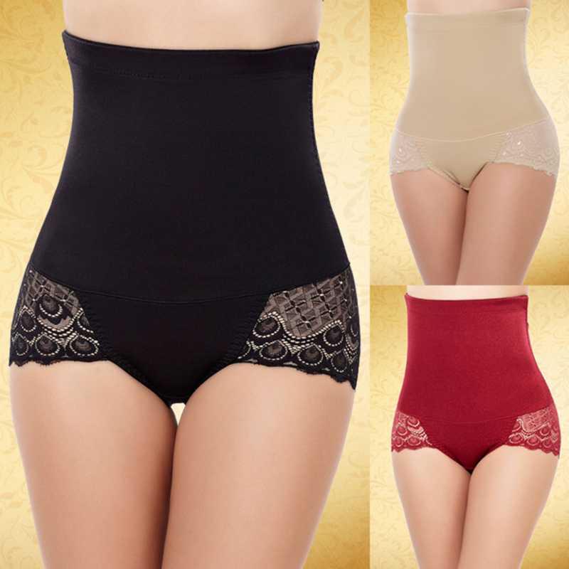 

Sexy Fashion Women High Waist BuLifter Tummy Control Panties Slim Briefs BuEnhancer Buttock Shapewear Underwear Booty Lift, Red
