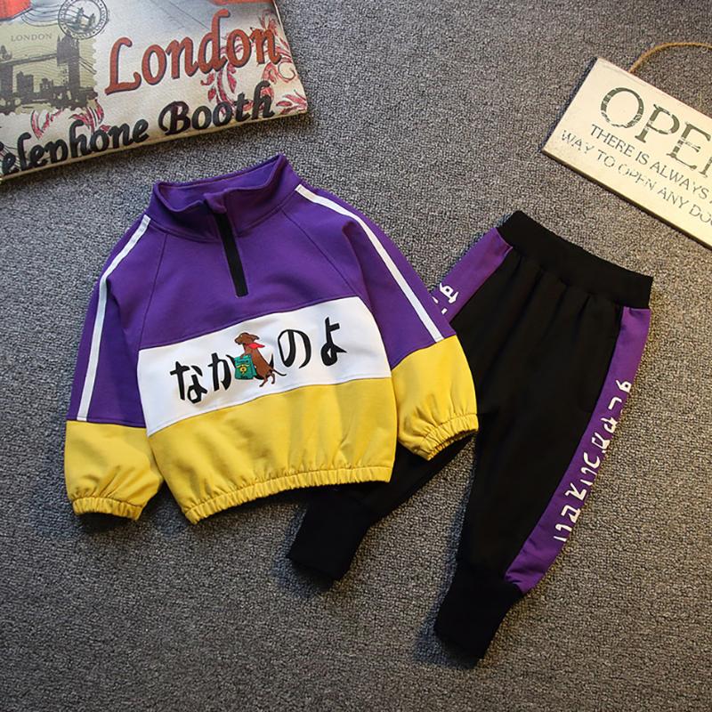 

Toddler Baby Casual Long-sleeved Two Pieces Tops+Pants Fashion Style Clothing Sets nfant Fashion Sportswear kids Costume, Set c