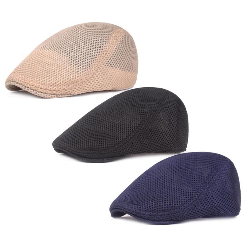 

2020 Summer Men Restore Ancient Ways Peaked Cap Visors Cotton Forward Concise Middle Aged And Old People visor Hat Ladies Hats, Beige