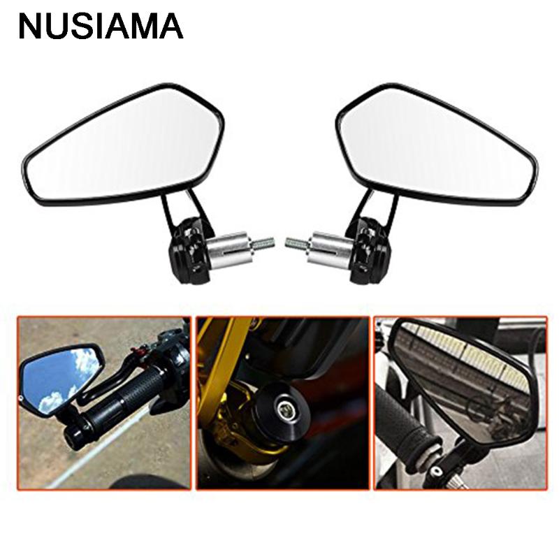 

7/8" 22mm Bar End Rear Mirrors Motorcycle rearview mirror FOR BENELLI tnt 125 135 300 trk 502 502x stels 600 Accessories
