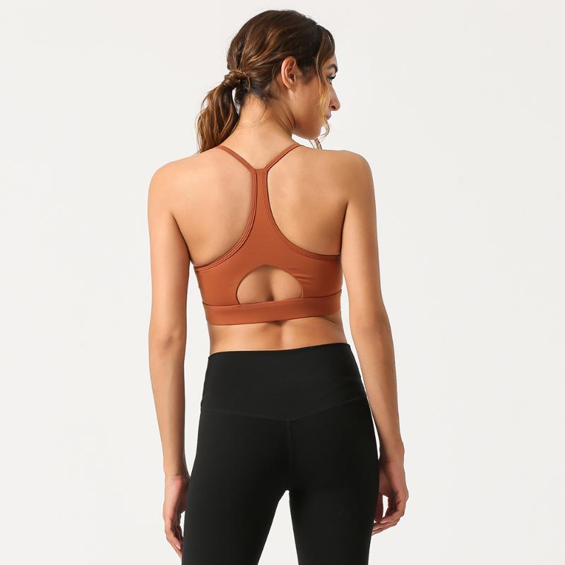 

Women Push Up Seamless Sports Bra Female Workout Sport Top Crop High Impact Fitness Wear For Yoga Gym Brassiere Tank Sportswear, Black