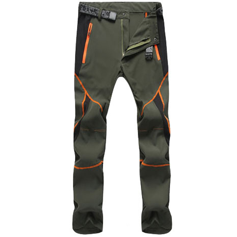 

Men' Pants Sports Trousers Patchwork Color Climbing Casual Pants Trousers men' joggers Straight High Street #w, Army green