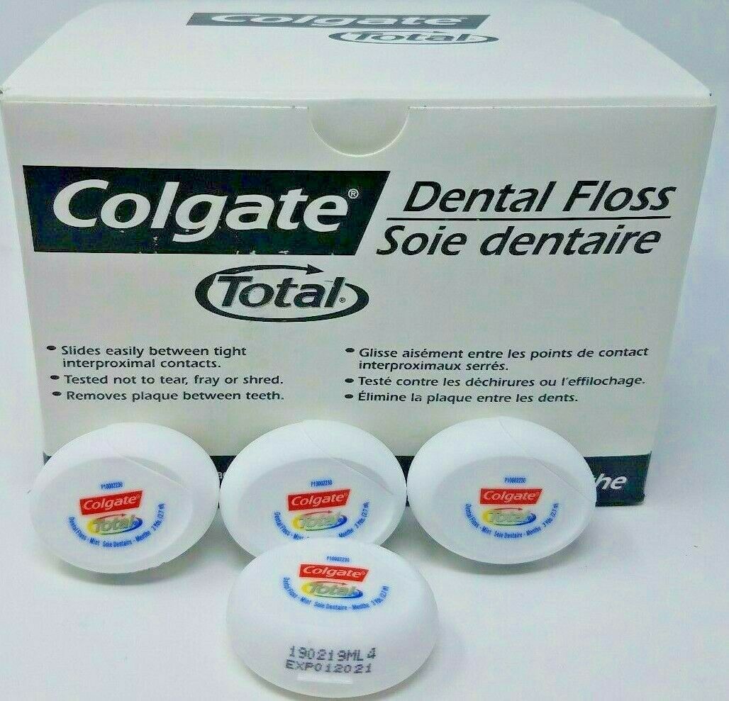 

72 Colgate Total Mint Patient Sample Size Exp 2021 Dental Floss