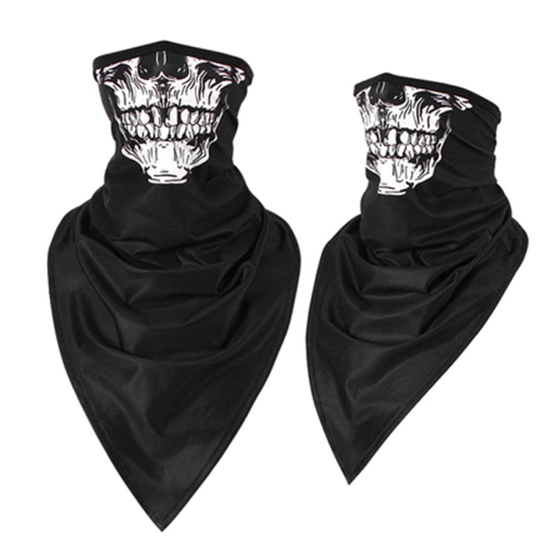 

Outdoor Neck Mask Magic Scarf Halloween Headband Scarf Breathable Triangle Headscarf Windproofs Riding Mask, Bj