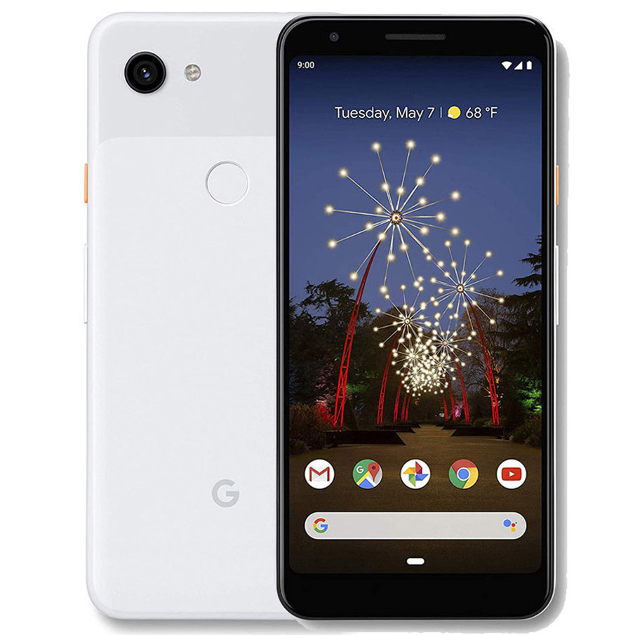 

Refurbished Original Google Pixel 3A XL 6.0 inch Octa Core 4GB RAM 64GB ROM 12.2MP Camera Unlocked 4G LTE Android Smart Phone DHL 5pcs, Black