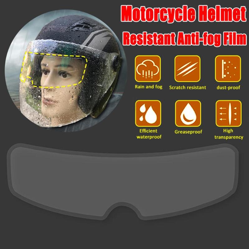 

Universal Type Motorcycle Helmet Anti-rain Anti-fog Film Electric Car Half-helmet Anti-fog Lens Patch patch film Goggles Racing