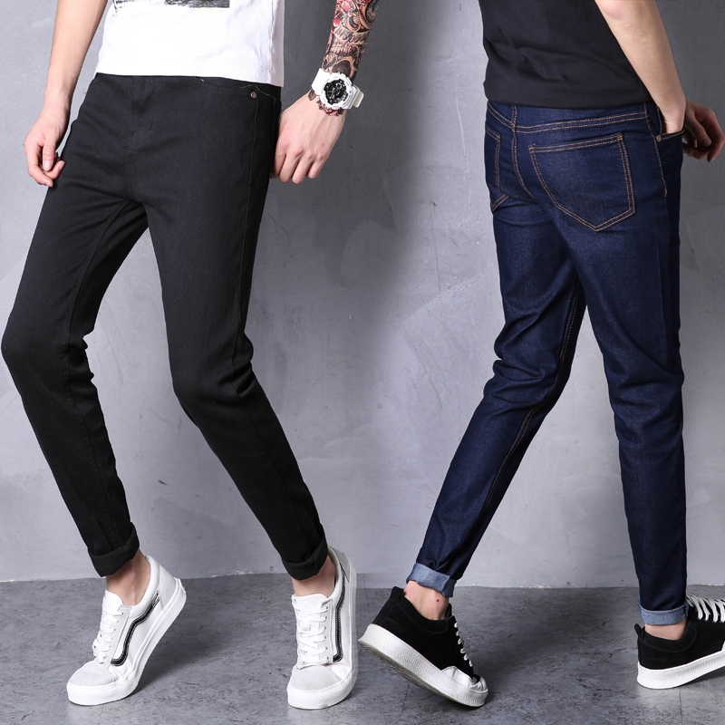 

Fashion and Self-cultivation of Jeans Men's Jean Long Pants Fashion Man Trousers Seluar Jeans Plus Size Denim Pant, Black