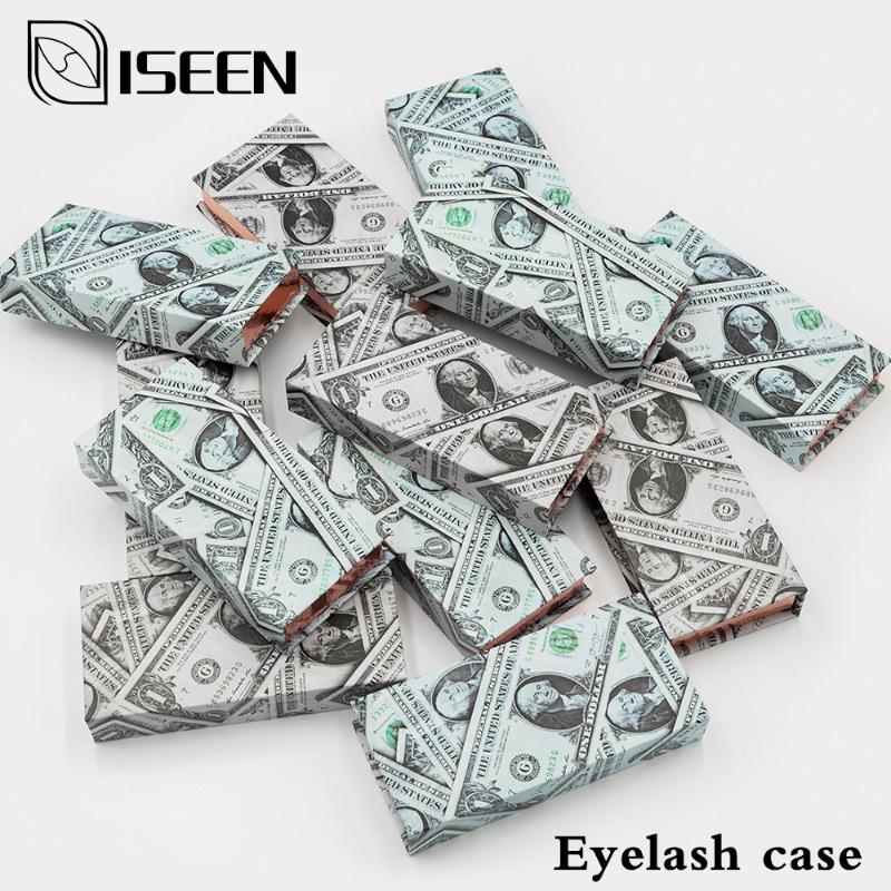 

Wholesale 10/20/30/40/50pcs Packing box for eyelash blank eyelashes package square paper box makeup