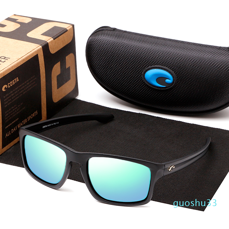 

Hot Sale Costa Sunglasses Men Brand Design Women Square Frame Fishing Driving Sun Glasses Male Mirror Sport Sunglasses UV400 Gafas