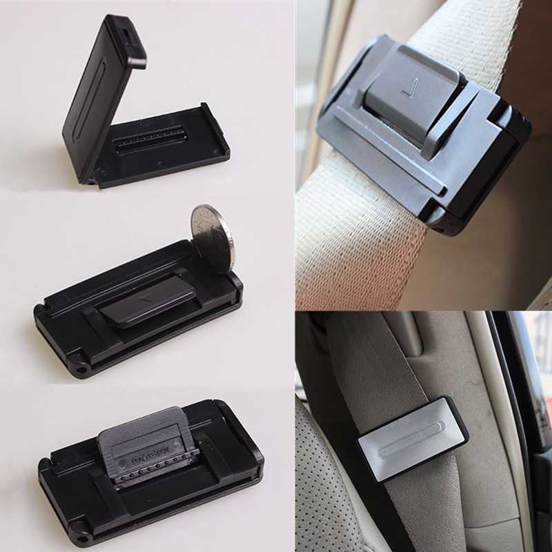 

2 Pcs Car Belt Clip Seat Belt Adjustment Clip Portable Car Safety Accessories for The Seat Width 57mm