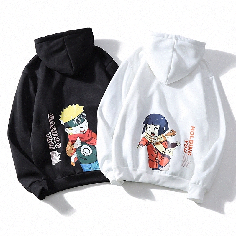 wholesale custom anime couple hoodie  buy cheap oversize