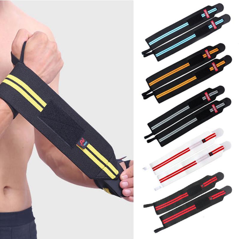 

1 pcs Elastic Adjustable Weight Lifting Strap Fitness Gym Sport Wrist Wrap Bandage Powerlifting Hand Support Wristband 6 colours, 06