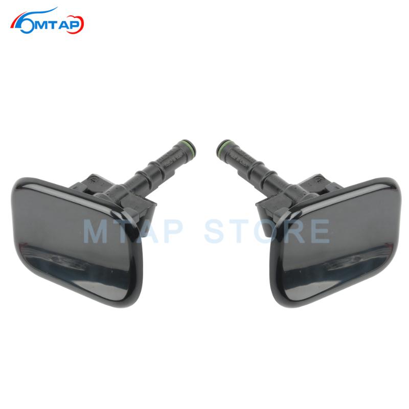 

MTAP Front HeadLamp Water Spray Lid For KIA For K5 Optima 2012 2013 2014 Headlight Washer Nozzle Cover Cap