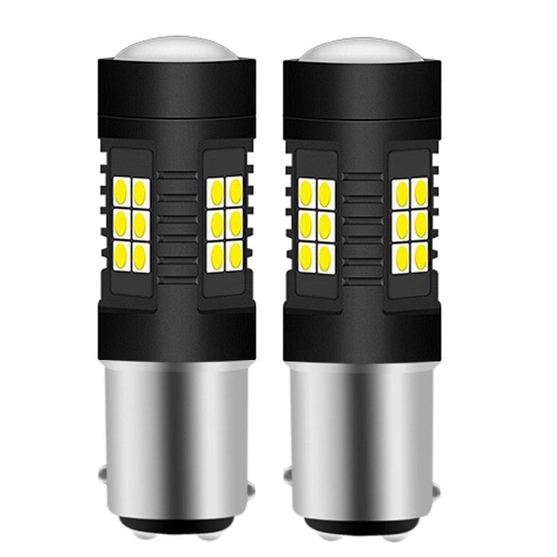 

2pcs 1157 BAY15D P21/5W 1200Lm 3030 LED Car Tail Bulb Parking Lights Brake Lamp Automobiles Daytime Running Light Turn Signals, As pic