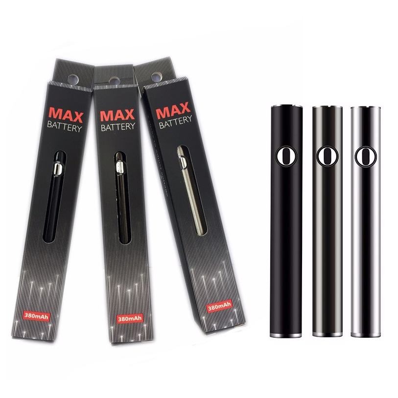 

Amigo Itsuwa Max Vape Battery 510 Thread Pens Preheat Batteries 7 Colors 380mAh VV for Liquid Atomizer Liberty