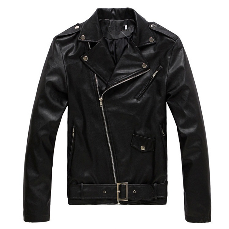 

MRMT 2020 brand men's jacket spring and autumn new leather jackets Overcoat For Male Outer Wear Clothing Garment, Black