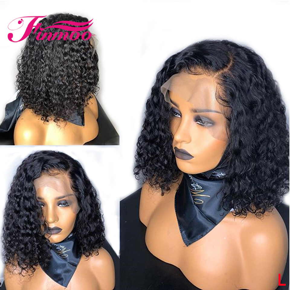 

Honey Blonde Curly Bob Wig 13x6 Lace Front Human Hair Wigs Brazilian Remy Hair Natural Color Lace Wig Pre Plucked 180% For Women