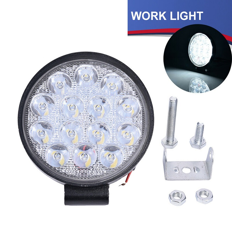 

4 inch 42W 14 LED Car Work Light Spot Beam LED Bar For Motorcycle Tractor Off Road 4WD 4x4 Truck SUV ATV