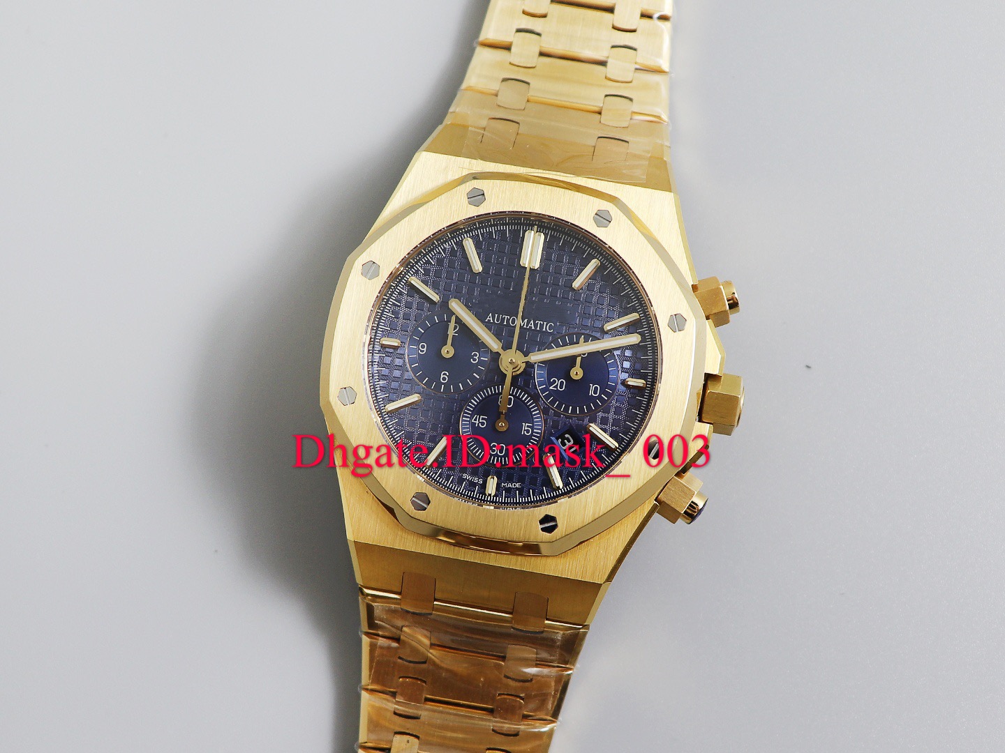 

OM, V2 version.Royal Oak 26331 Timing series.6hrs walk second band date 2385 movement 41MM high quality super version, Dhl
