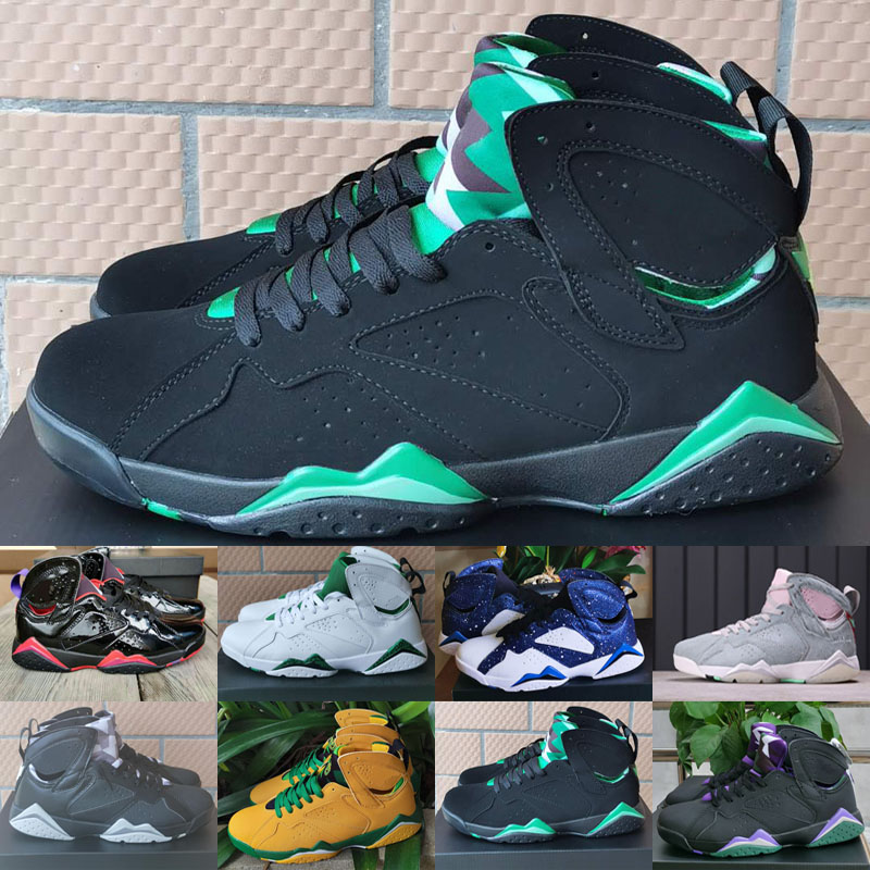 

Best Quality Jumpman 7s Mens Basketball Shoes 7 Raptor Bordeaux Alternate Men Women French Blue Sweater Olympic Sports Shoes Size 36-47, As photo 4