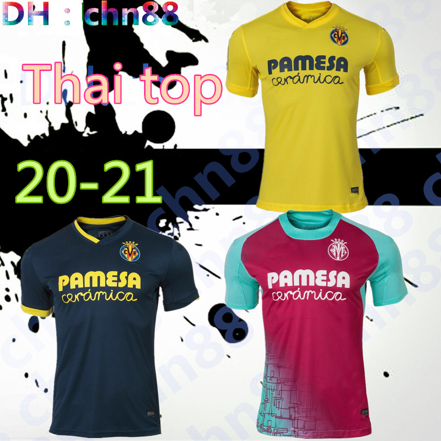 

20 21 Villarreal CF Soccer Jerseys 2020 2021 Home Paco Alcacer bacca FORNALS Soccer Shirt Anguissa EKAMBI IBORRA Alberto M Football uniform, Black;yellow