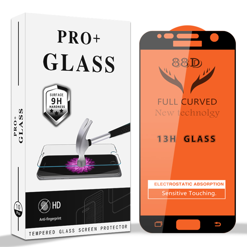 

Full Screen Protector for Samsung Galaxy S7 Edge, S7, S6 Edge, S6 Edge PLus Tempered Glass [Full Coverage] with Paper Box
