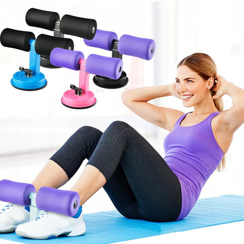 

Sit up assistive device suction cup type fitness equipment for home use