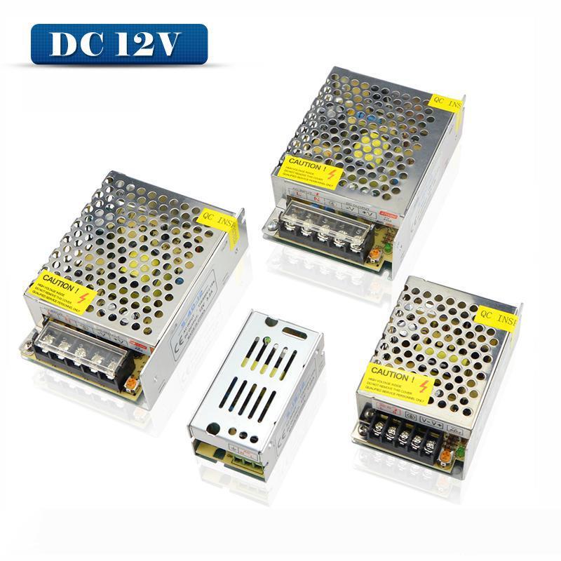 

DC 12V Power Supply Adapter Lighting Transformer 3A 5A 10A 15A 20A 30A Led Driver for warm white RGB LED Strip light