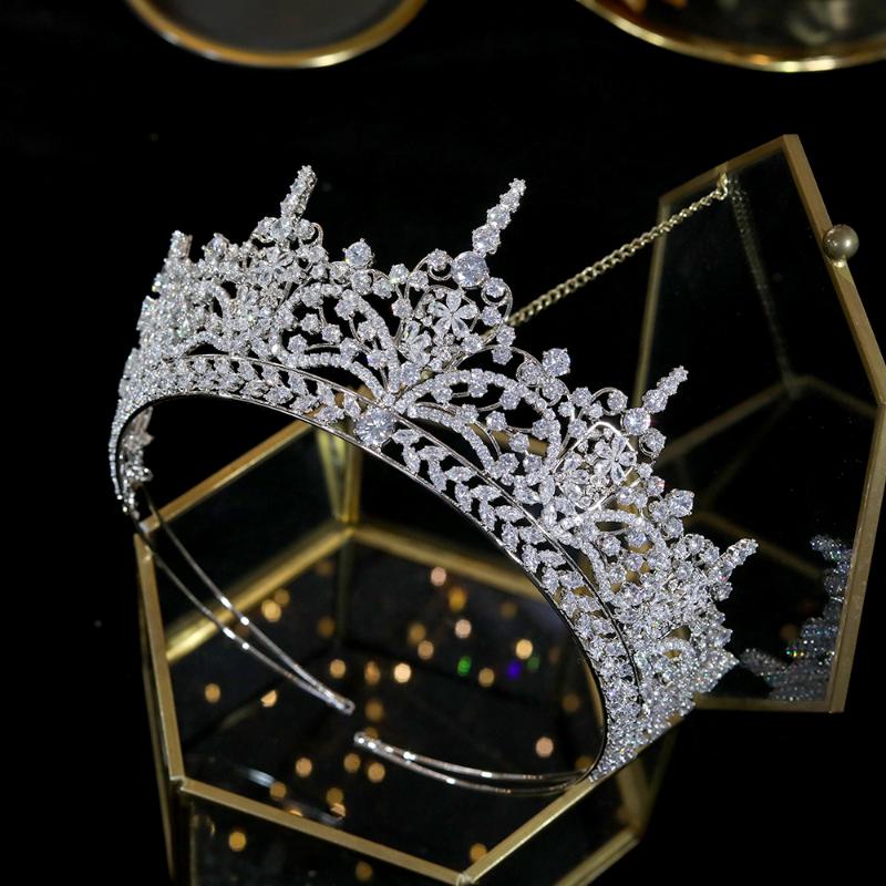 

Tiaras y coronas barrocas de cristal Luxury Bridal Crown, Fashion Wedding Hair Accessories, Girls Crystal Hair Accessories