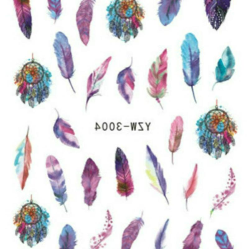 

1 Pcs SELL Colorful Feathers Nails Gel Nail Polish Gel Polish Set For Manicure Semi Permanent UV Varnish Hybrid Nail Artu