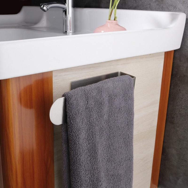 

Stainless Steel Lavatory Towel Ring Hand Rack Holder Wall Mount Mounted Bathroom Round Polished Bathroom Hardware dropship, As pic