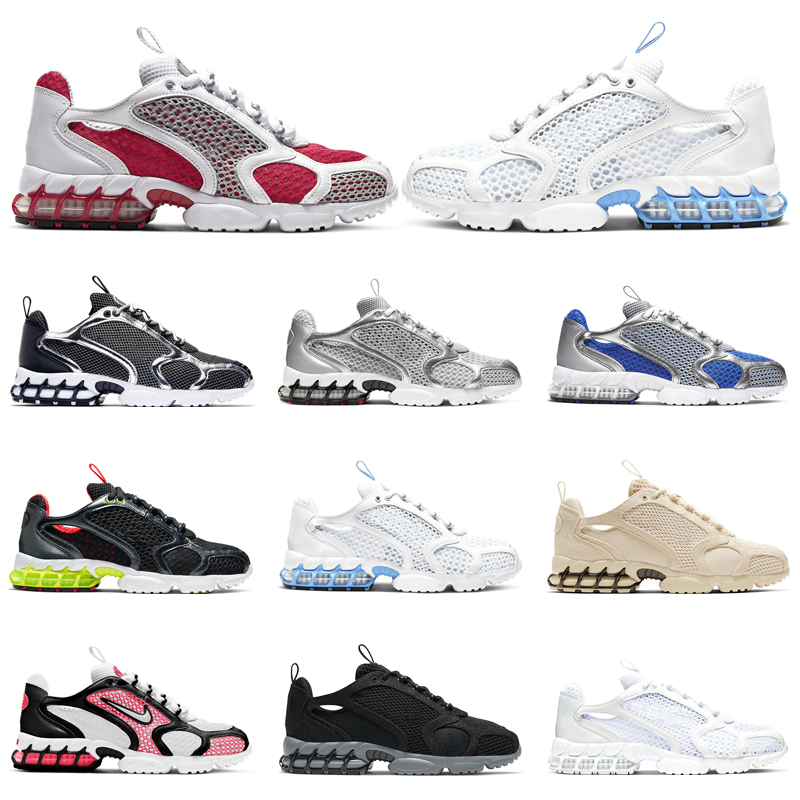 

Spiridon Caged 2 mens running shoes FOSSIL Varsity Royal Red Pure Platinum Metallic Silver Lemon Venom womens fashion sports sneakers, 8 fossil