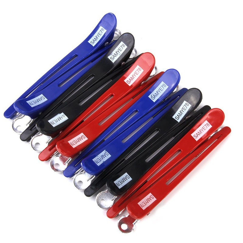 

12pcs Hair Clips Duck Spout Hair Clip Cutting Clips for Salon