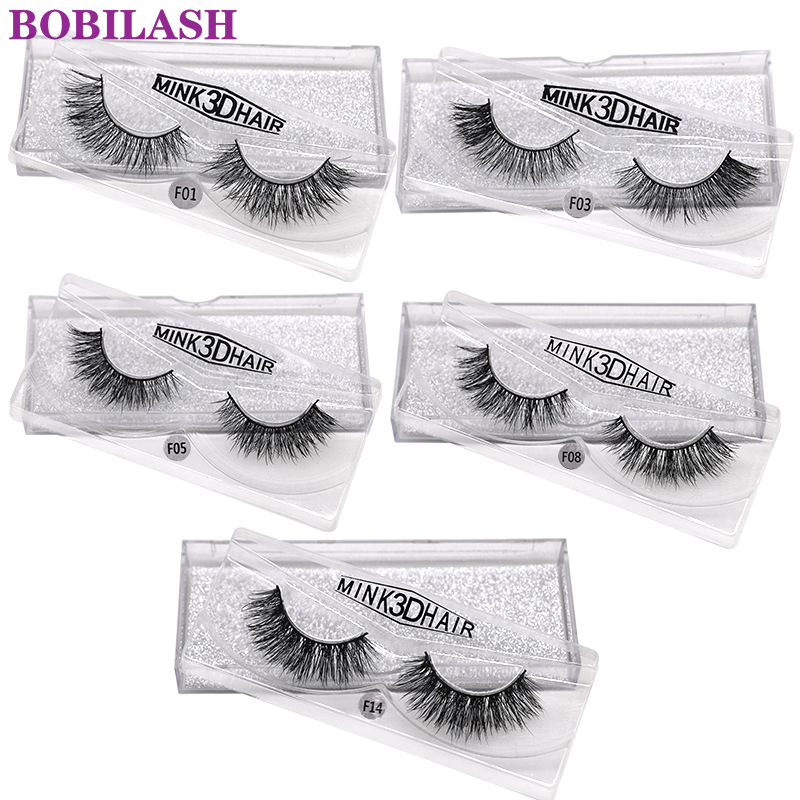 

Mink hair false eyelashes 3Dthree-dimensional natural cross eyelashes single paired cross-border supply factory direct wholesale
