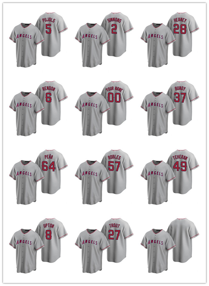 

Los Angeles Angels MEN WOMEN YOUTH 2 Andrelton Simmons 17 Shohei Ohtani 2020 Road baseball Jersey, 14