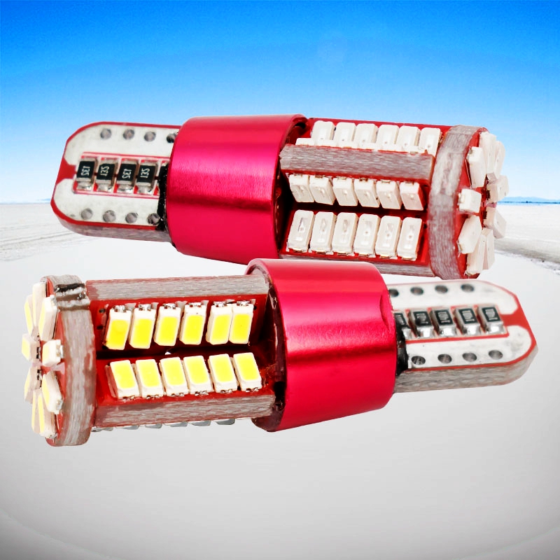 

2pcs T10 57 SMD 4014 LED Canbus Error Free auto Clearance Light W5W WY5W 194 192 2825 Car Wedge Tail Side Bulb reading lamp 12V, As pic