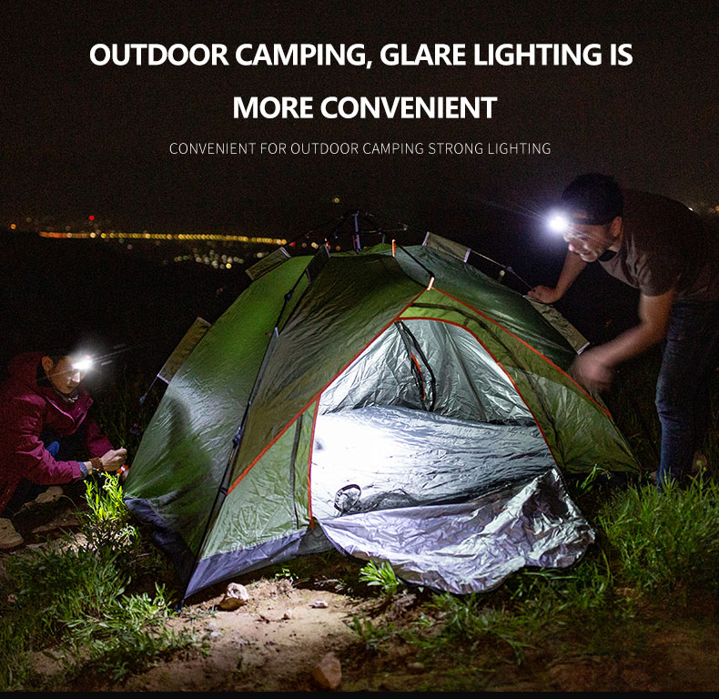 

1 Pcs XPG+COB LED Multifunctional Zoomable Sensor Headlight Rechargeable Headlamp Camping Hiking Night Fishing TSLM1