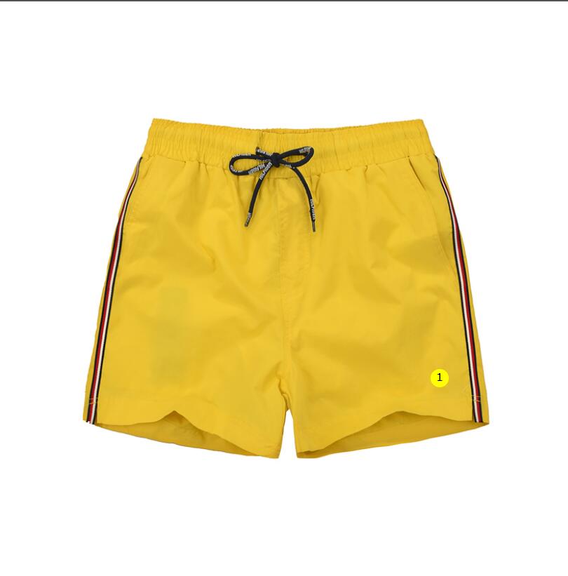 

embroidery Board Shorts Mens Summer Beach Shorts Pants High-quality Swimwear Bermuda Male Letter Surf Life Men Swim, Black