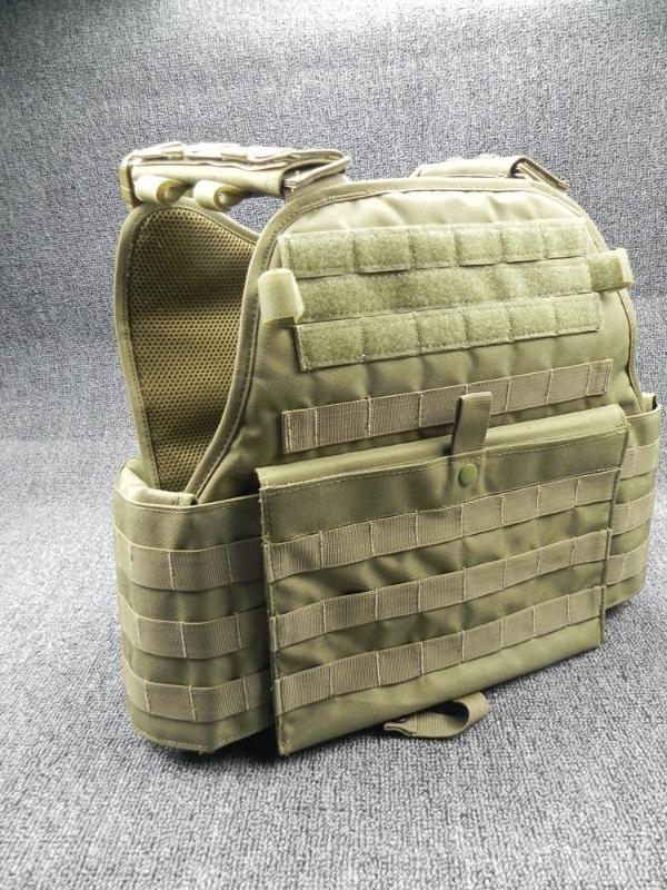 

Export original single multi-functional MOLLE tactical vest cover 1000D air-to-air wire shallow Khaki