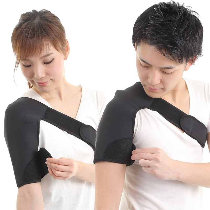 

YXTC Shoulder Brace for Men and Women Compression Support for Torn Rotator Cuff and Other Shoulder Injuries Left or Right Arm, Left shoulder