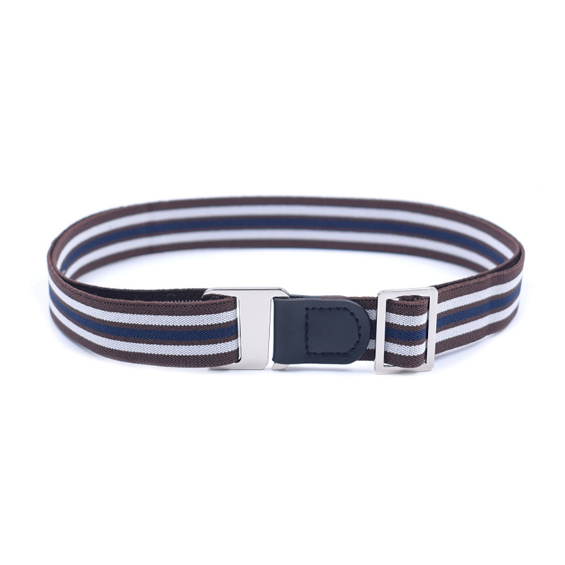 

Multipurpose Adjustable Stretch Waist Belt For Pants Jeans Dresses Practical Unisex Fashion Flat Buckled Non-slip Shirts Strap