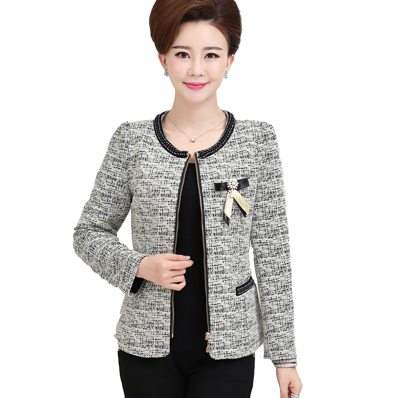 

Women Blazers and Jackets Blaser Chaquetas 2020 Autumn Female Coats Mujer Jaqueta Casaco Feminino Gray Red Plus Size L~4XL 5XL