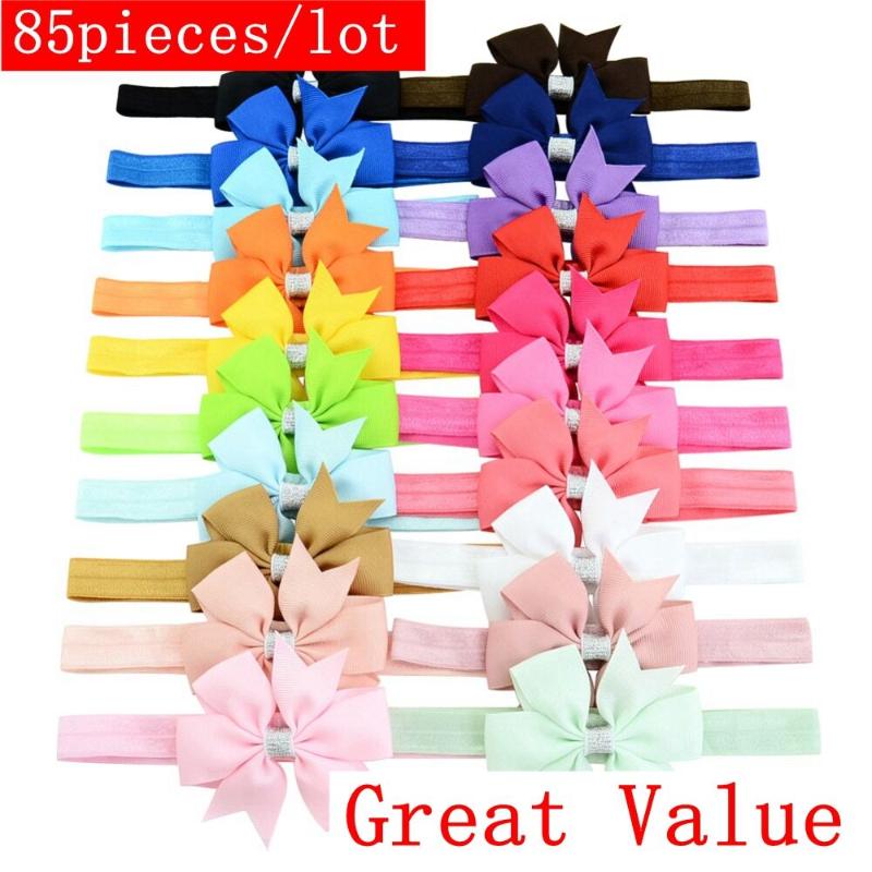 

Clearance Activity Baby Headband Elastic Hair Bands For Girls Ropes Turban Bows Bowknot Headband Send Randomly Hair Accessories, 907