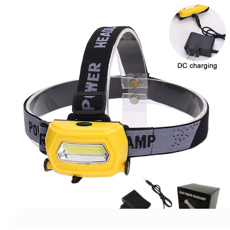 

Portable Mini 3 Modes Waterproof COB LED Headlamp Outdoor Headlight Torch Lanterna Lighting for Night Ride DC DC charging